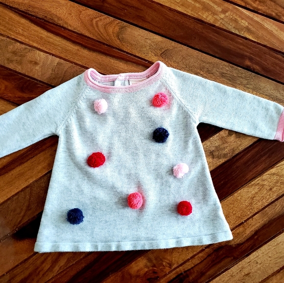 Baby Pom Pom Jumper - Picture 1 of 2